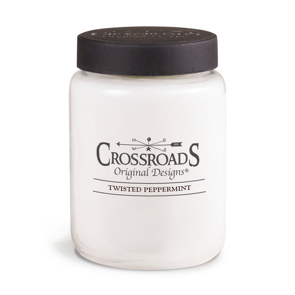 Twisted Peppermint 26 oz. Jar Candle